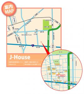 J-House　地図